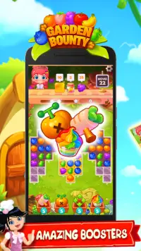 Garden Bounty: Juicy Fruit Link Puzzle Game Screen Shot 2