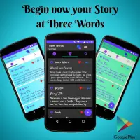 Three Words - Creative Stories Screen Shot 0