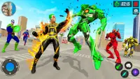 Robot VS Superhero Fighting Game Screen Shot 2
