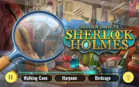 Sherlock Holmes Hidden Objects Detective Game Screen Shot 0