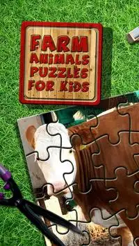 Farm Animal Puzzles For Kids Screen Shot 0