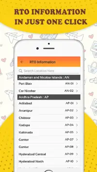 RTO Vehicle Information App Screen Shot 12