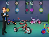 Tricycle Maker Factory: Design & Paint Bicycles Screen Shot 3