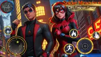 Spider Fight : Miraculous Town Screen Shot 2