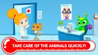 Groovy the Doctor: Zoo Pets Hospital Mini Games Screen Shot 6