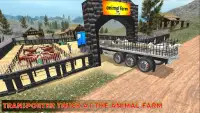 Animal Transportando Truck de 2018: Condução Offro Screen Shot 13