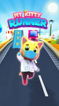 Kitty Cat Runner - Subway Surfing Runner Screen Shot 3