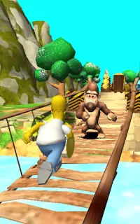 Subway Bart Dash : Jungle Sims Adventure Screen Shot 1