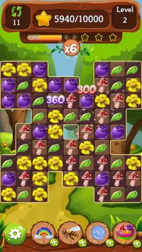 Forest Match 3 Puzzle Mania Screen Shot 4