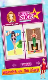 Super Star Girl Party Dress Up Screen Shot 1