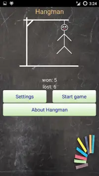 Hangman free Game Screen Shot 0