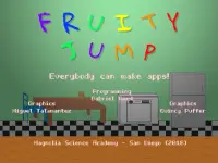 Fruity Jump : Teenagers made this Game! Screen Shot 9