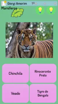 Reino animal Quiz Screen Shot 0