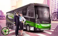 City Bus Driving Simulator: City Coach Bus Games Screen Shot 7