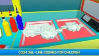 Owl Cookies Cooking Chef Sim Screen Shot 1