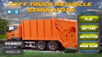 City Truck Recycle Simulation Screen Shot 0