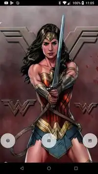 Wonder Woman Наклейки Screen Shot 0