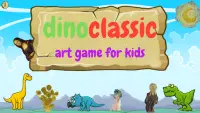Dinoclassic: çocuklar için sanat oyunu Screen Shot 0