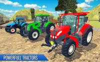 Tractor Thresher Games 3D: Farming Games Screen Shot 0