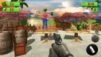 Watermeloen 3D Gun schutter Schiet op het doelwit Screen Shot 3