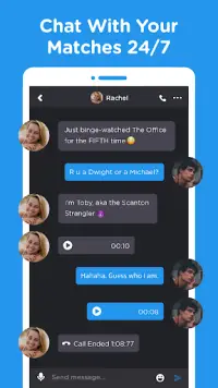 Goodnight Dating - Voice Chat Screen Shot 3