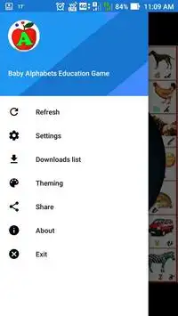 Baby Alphabet Education Game Screen Shot 7