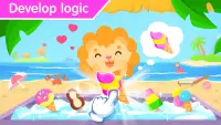 Toddler puzzle games for kids - Match shapes game Screen Shot 2