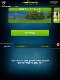 Pro Rated Mobile Golf Tour Screen Shot 5