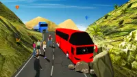 Otobus محاكاة أوتوبيس سباق Screen Shot 1