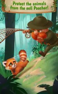 Awesome Zoo: Wild Animals vs Angry Hunter Screen Shot 0