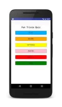 Fun  Trivia Quiz Screen Shot 0