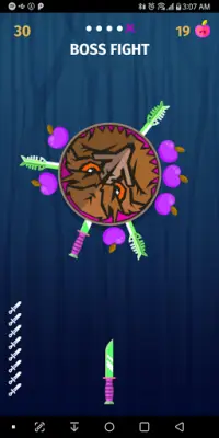 Hit Donuts - Knife Thrower Screen Shot 1