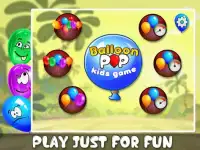 Balloon Pop Kids Games Screen Shot 1