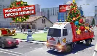 गृह डिजाइन: सजावट ट्रक सिम्युलेटर क्रिसमस खेलों 3D Screen Shot 5