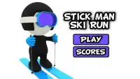 Stick Man Ski Run Screen Shot 0