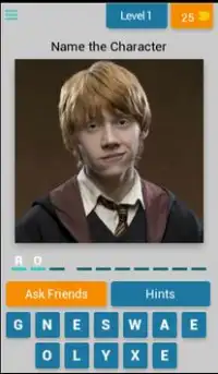 Name The Harry Potter Quiz Screen Shot 0