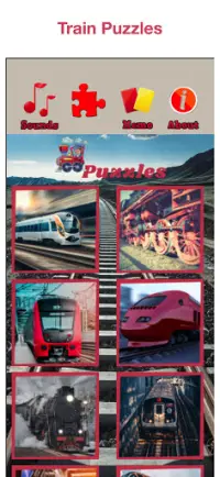 Trains Games for kids free Screen Shot 2