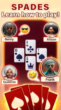 Spades: Classic Card Game Screen Shot 0