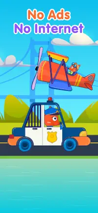 EduKid: Car Games for Toddlers Screen Shot 2