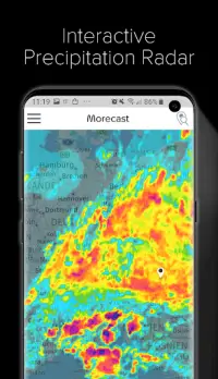 Weather Forecast, Radar & Widget - Morecast Screen Shot 1