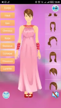 फैशन लड़की - ड्रेस अप खेल Screen Shot 0