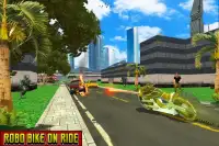 Flying Robot Bike Epic Battle Screen Shot 6