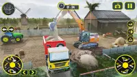 Excavator Truck Simulator Game Screen Shot 2