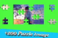 Puzzle Uchiha Sasuke Wallpaper Screen Shot 2