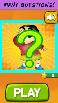 Shin-Chan Quiz Game Question Guess Cartoon Crayon Screen Shot 0