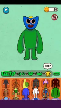 Mix Monsters make over colors Screen Shot 2