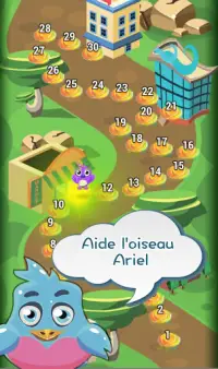 Bombes Oiseaux Match3 Puzzle Screen Shot 1