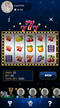 Casino Online-Slots Game Screen Shot 1