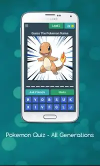Pokemon Quiz - All Generations Screen Shot 1