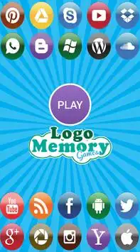 Игры Логотип памяти Screen Shot 0